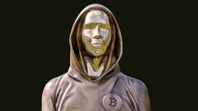Satoshi Nakamoto Statue